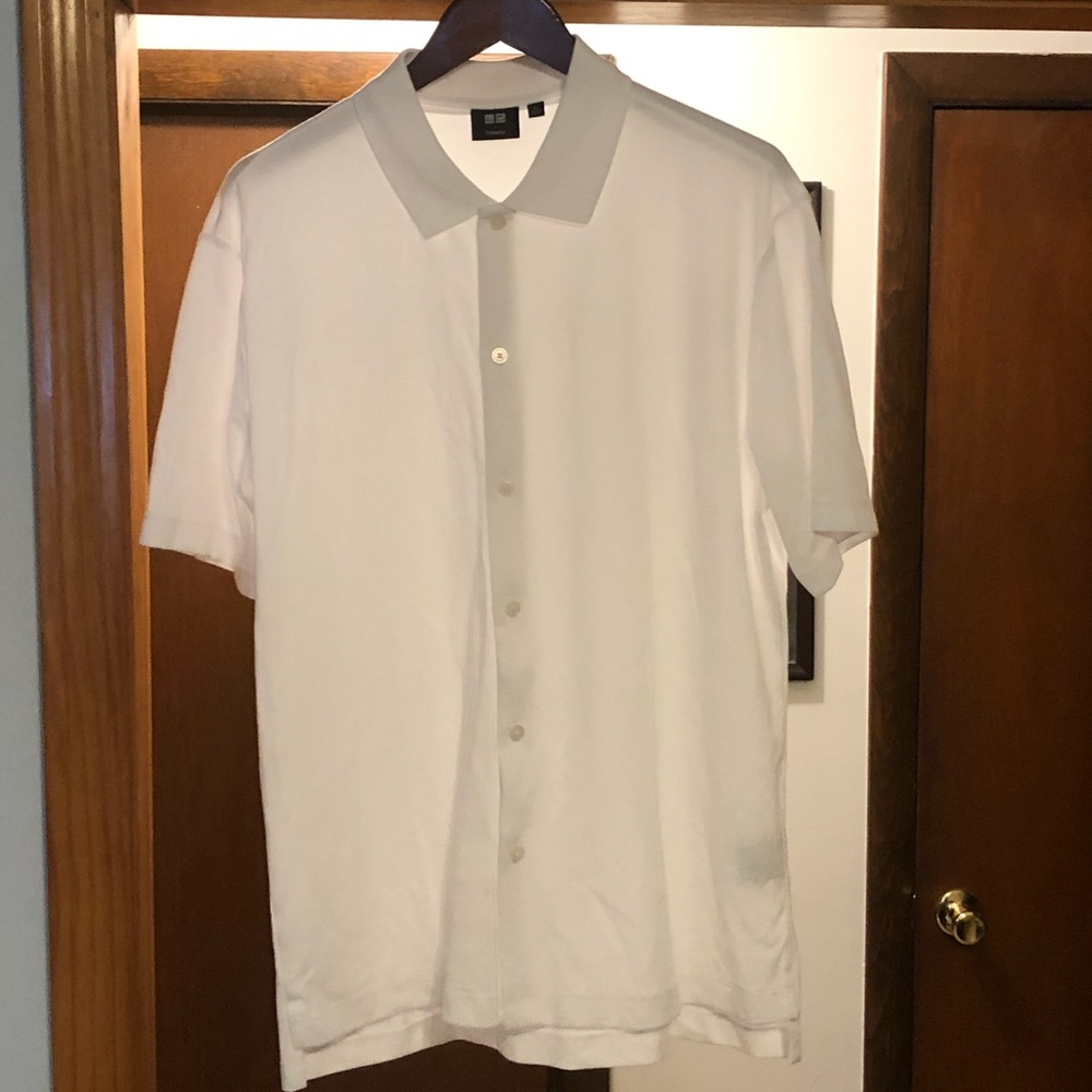 Theory Men’s Polo Button Down - Large